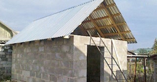 Строительство бани из пеноблоков в Арсеньеве - цена от 136981 рублей