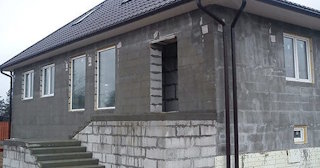 Фасад из газобетона для дома в Арсеньеве - Строй-Рсн, качественная отделка от 2108 руб.